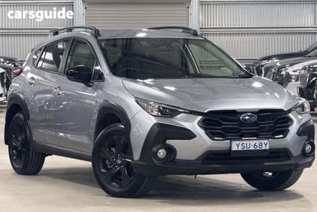 Silver 2024 Subaru Crosstrek Wagon Awd 2.0L