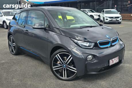 Blue 2015 BMW I3 Hatchback