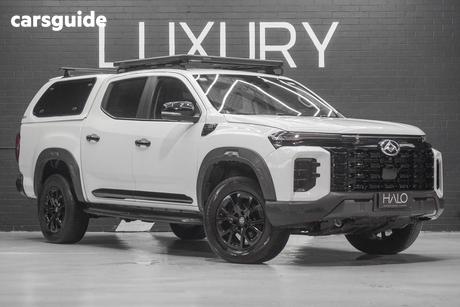 White 2024 LDV T60 Double Cab Utility Max Plus (4X4)