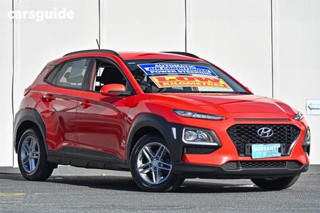 Orange 2017 Hyundai Kona Wagon Active
