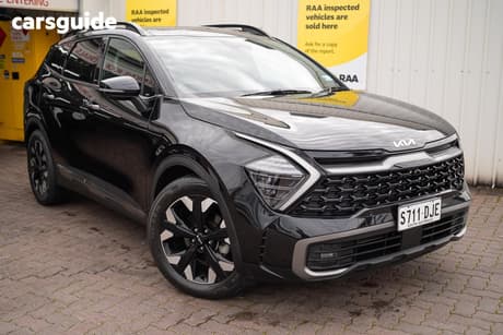 Black 2022 Kia Sportage Wagon Gt-Line (Awd)
