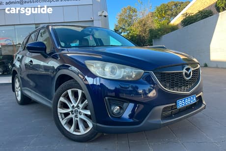 Blue 2012 Mazda CX-5 Wagon Grand Tourer (4X4)