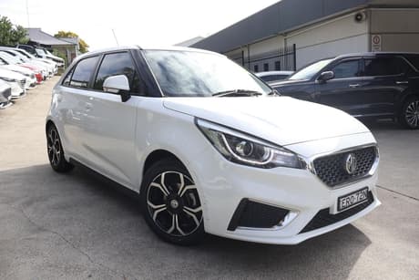 White 2022 MG MG3 Hatchback Excite (With Navigation)
