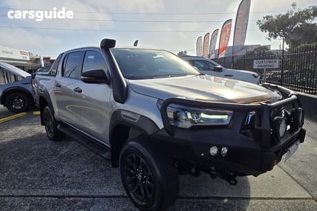 Silver 2022 Toyota Hilux Double Cab Pick Up Rogue (4X4)