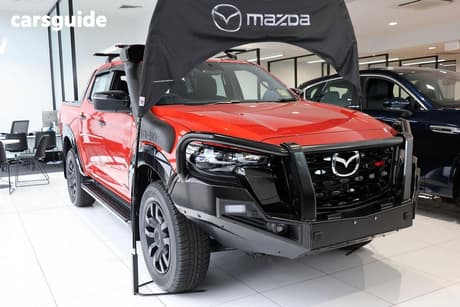 Red 2025 Mazda BT-50 Dual Cab Pick-up Sp (4X4)