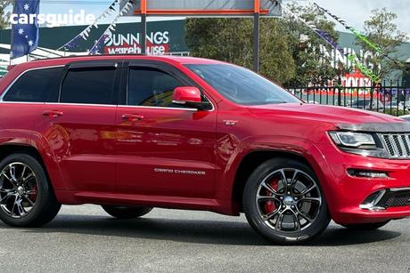 Red 2016 Jeep Grand Cherokee Wagon Srt 8 (4X4)