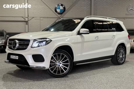 White 2016 Mercedes-Benz GLS500 Wagon 4Matic
