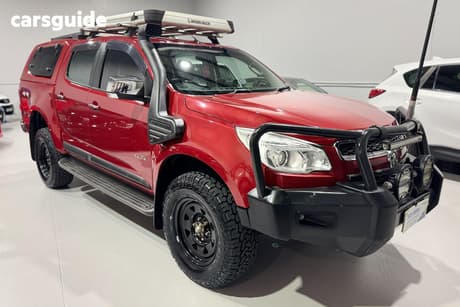 Red 2013 Holden Colorado Crew Cab Pickup Ltz (4X4)