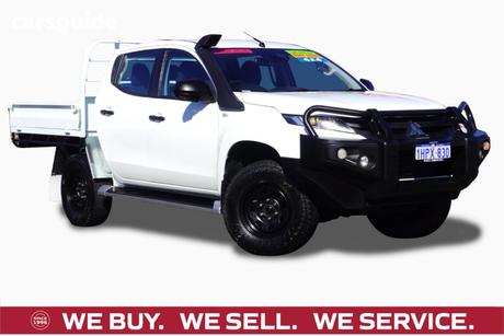 White 2022 Mitsubishi Triton Double Cab Pick Up Glx+ (4X4)