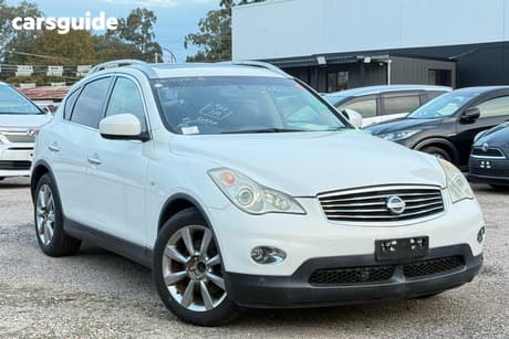 White 2010 Nissan Skyline SUV 370GT TYPE P R