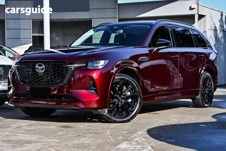 Red 2024 Mazda CX-80 Wagon D50E Gt
