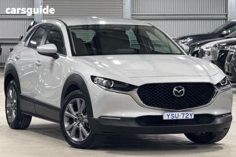 White 2024 Mazda CX-30 Wagon G20 Evolve (Fwd)