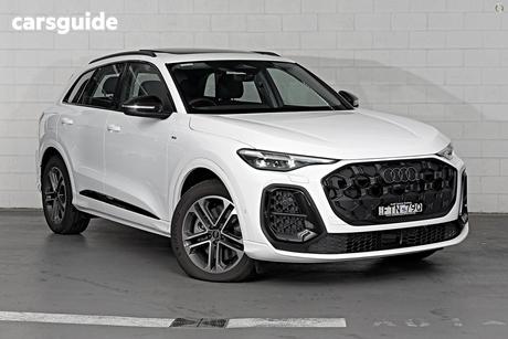 White 2025 Audi Q5 Wagon Tdi Quattro Sport 150Kw