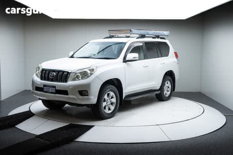 White 2012 Toyota Landcruiser Prado Wagon Gxl (4X4)