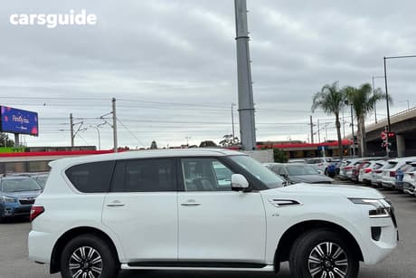 White 2023 Nissan Patrol Wagon Ti (4X4)