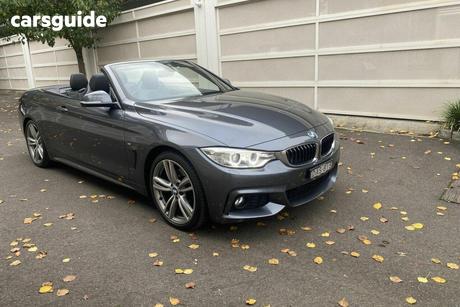Grey 2015 BMW 428I Convertible Modern Line