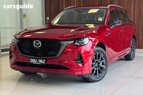 Red 2025 Mazda CX-80 Wagon D50E Gt