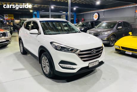 White 2016 Hyundai Tucson Wagon Active (Fwd)