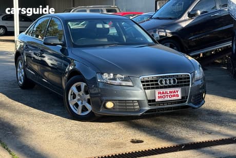 Grey 2009 Audi A4 Sedan 1.8 Tfsi