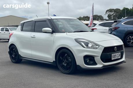 White 2021 Suzuki Swift Hatchback Sport Turbo (Qld)
