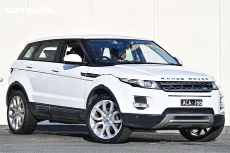 White 2014 Land Rover Range Rover Evoque SUV TD4 PURE TECH 4X4