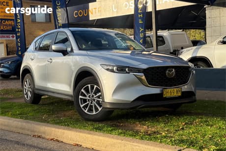 Silver 2023 Mazda CX-5 Wagon G20 Maxx (Fwd)