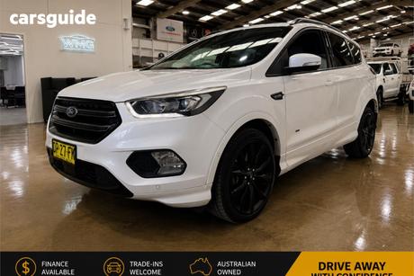 White 2018 Ford Escape Wagon St-Line (Awd)