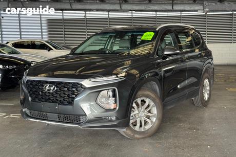 Silver 2020 Hyundai Santa FE Wagon Active Crdi (Awd)
