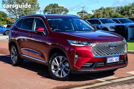 Red 2022 GWM Haval H6 Wagon Ultra