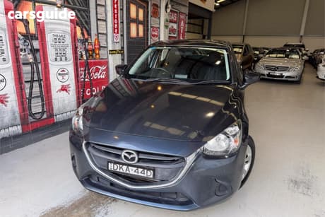 Grey 2016 Mazda 2 Hatchback Neo