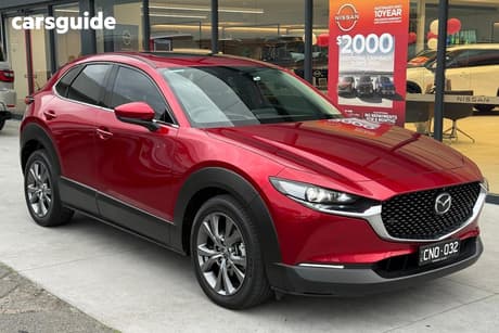 Red 2023 Mazda CX-30 Wagon G25 Astina (Fwd)