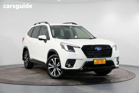 White 2023 Subaru Forester Wagon 2.5I Premium (Awd)
