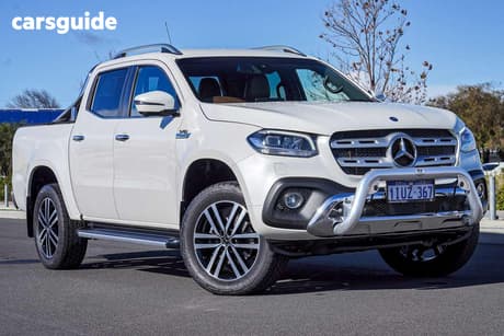 White 2018 Mercedes-Benz X350 Dual Cab Utility D Power (4Matic)