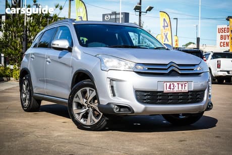 Silver 2013 Citroen C4 Aircross Wagon Exclusive (4X2)