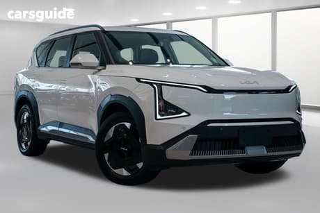 White 2026 Kia EV5 SUV