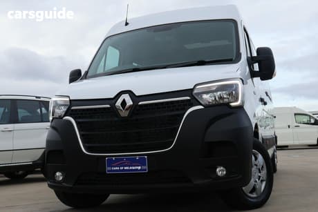 White 2021 Renault Master Bus Pro Lwb Fwd (110Kw)