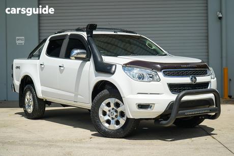 White 2015 Holden Colorado Crew Cab Pickup Ltz (4X4)