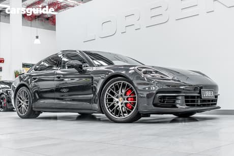 Grey 2017 Porsche Panamera Coupe