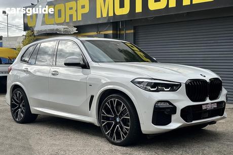 White 2019 BMW X5 Wagon Xdrive 30D