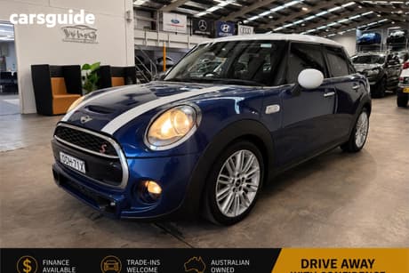 Blue 2016 Mini Hatch Hatch COOPER S F