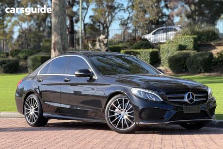 Black 2016 Mercedes-Benz C200 Sedan