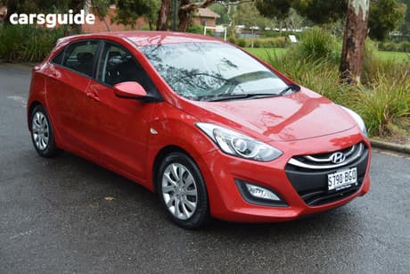 Red 2014 Hyundai I30 Hatchback Active