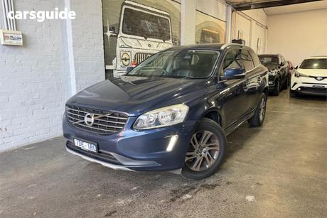 Blue 2014 Volvo XC60 Wagon D4 Kinetic