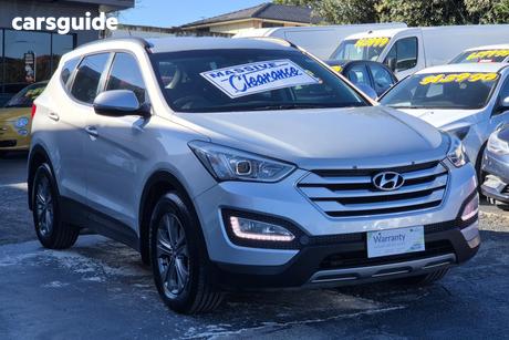 Silver 2015 Hyundai Santa FE Wagon Active (4X4)
