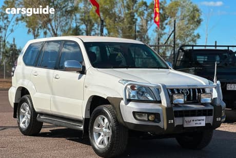 White 2003 Toyota Landcruiser Prado Wagon Gx (4X4)
