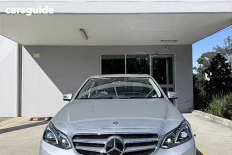 Silver 2015 Mercedes-Benz E250 Sedan