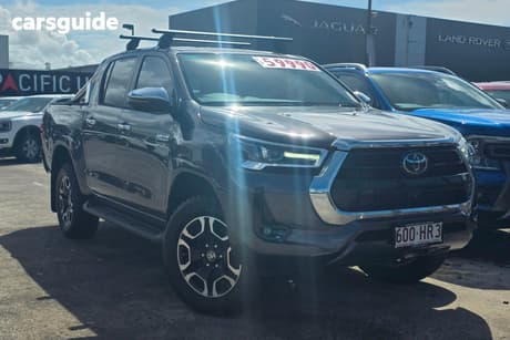Grey 2023 Toyota Hilux Double Cab Pick Up Sr5 (4X4)