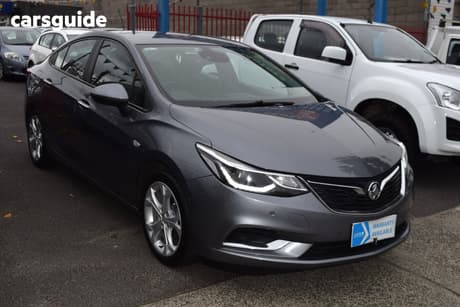 Grey 2017 Holden Astra Sedan Lt