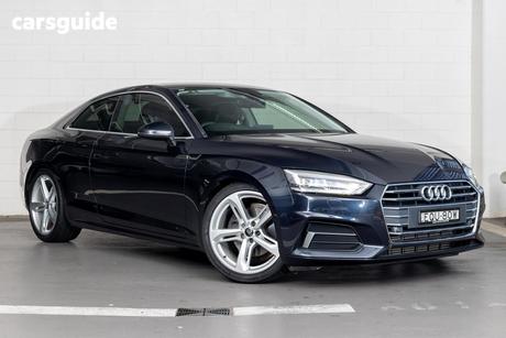 Blue 2017 Audi A5 Coupe 2.0 Tfsi S Tronic Sport