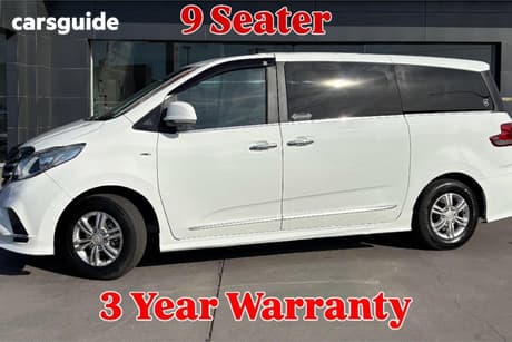 White 2021 LDV G10 Wagon Executive (9 Seat Mpv)